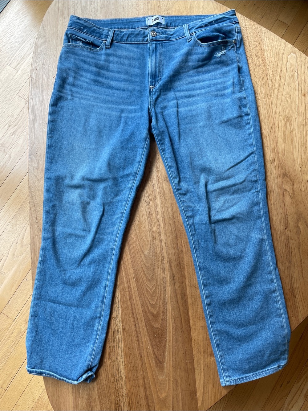 PAIGE relaxed fit Brigitte light wash